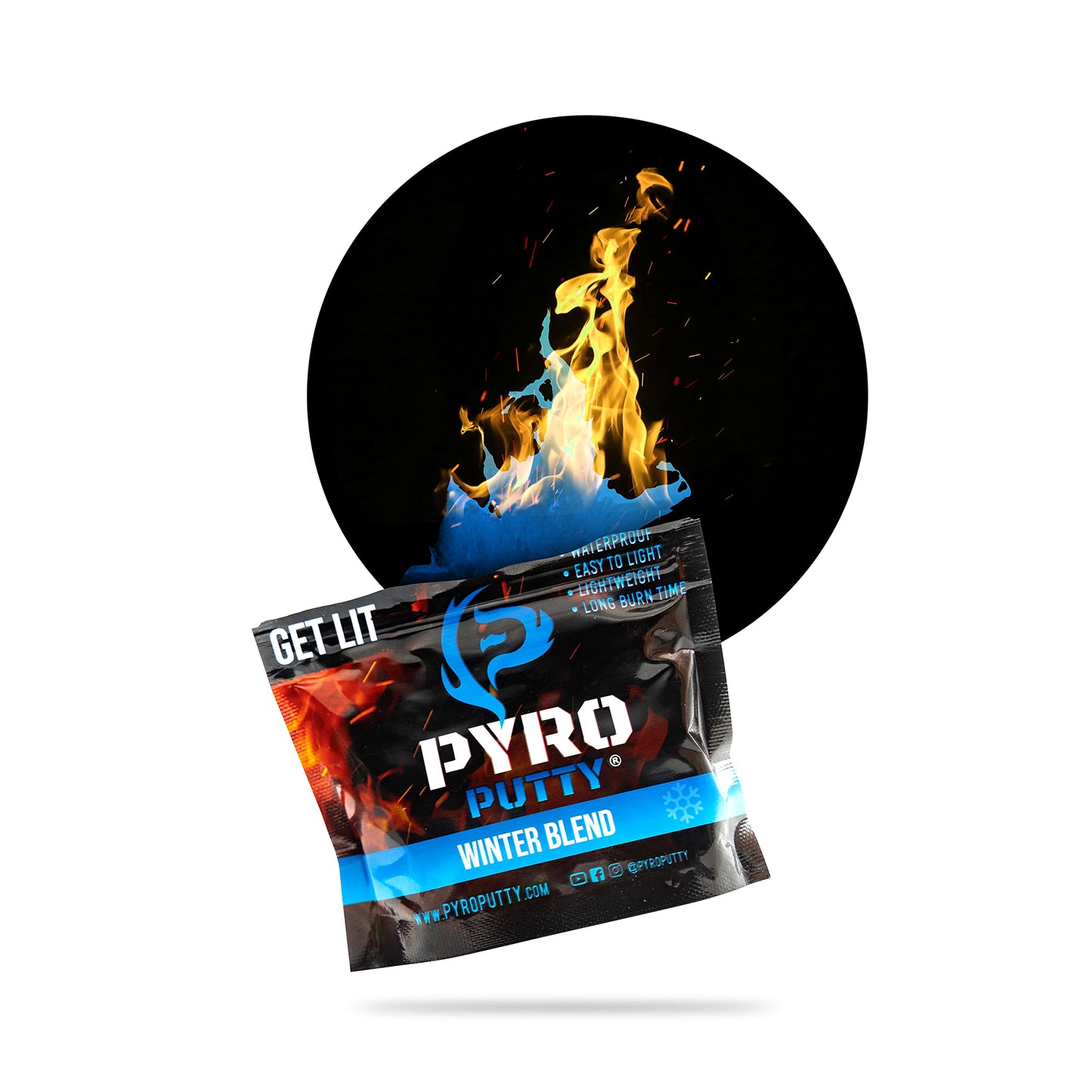 PYRO PUTTY Phone Skope Ultimate Pack - Comes with 3, 2 oz Bags. 1 Winter Blue, 1 Summer Orange, 1 Ultra-Lite.