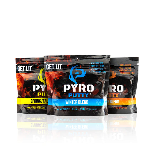 PYRO PUTTY Phone Skope Ultimate Pack - Comes with 3, 2 oz Bags. 1 Winter Blue, 1 Summer Orange, 1 Ultra-Lite.